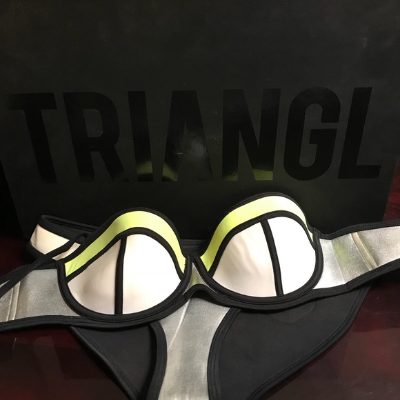 AUTHENTIC Triangl two piece bathing suit - Picture 4 of 6